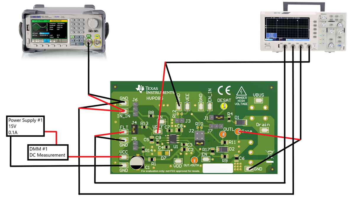 ロケーション回路 - Texas Instruments UCC57108EVM 評価モジュール